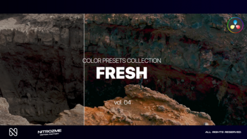 Videohive - Fresh LUT Collection Vol. 04 for DaVinci Resolve - 48141088 - 48141088