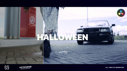 Videohive - Halloween LUT Collection Vol. 03 for DaVinci Resolve - 48141123 - 48141123