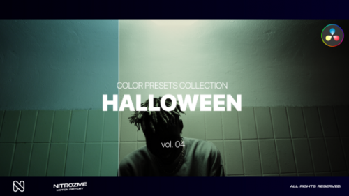 Videohive - Halloween LUT Collection Vol. 04 for DaVinci Resolve - 48141144 - 48141144