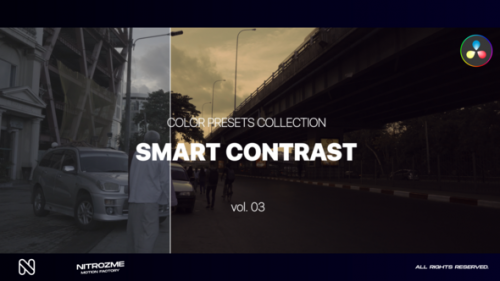 Videohive - Smart Contrast LUT Collection Vol. 03 for DaVinci Resolve - 48141188 - 48141188