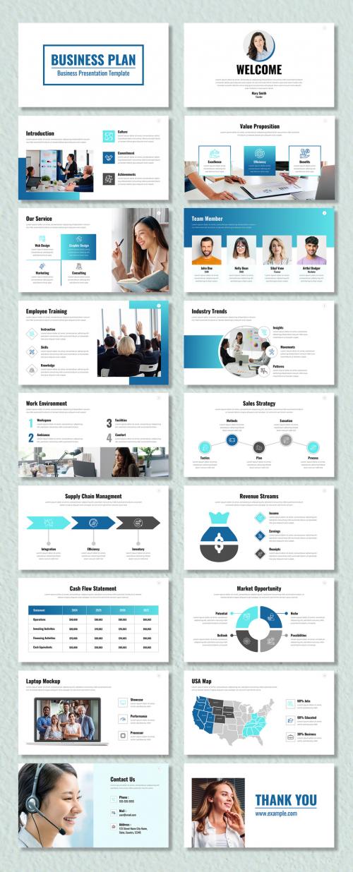 Unique Presentation Design For Business 646786865