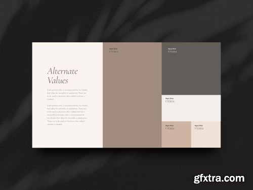 Elegant Brand Guidelines - Branding & Style Guide Manual Ui8.net