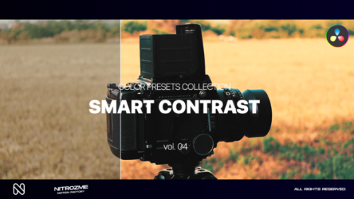 Videohive - Smart Contrast LUT Collection Vol. 04 for DaVinci Resolve - 48141196 - 48141196