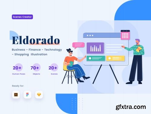 Eldorado Illustration - Scenes Creator Ui8.net