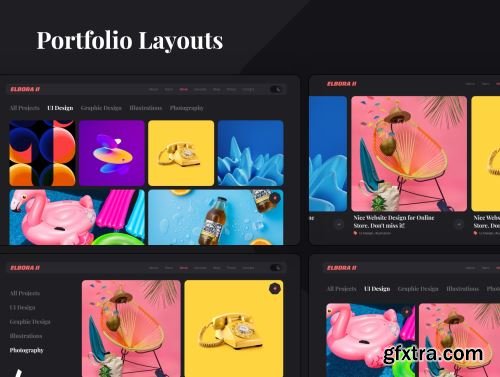 Elbora II — Digital Agency Portfolio Ui8.net