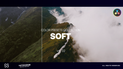 Videohive - Soft LUT Collection Vol. 02 for DaVinci Resolve - 48141240 - 48141240