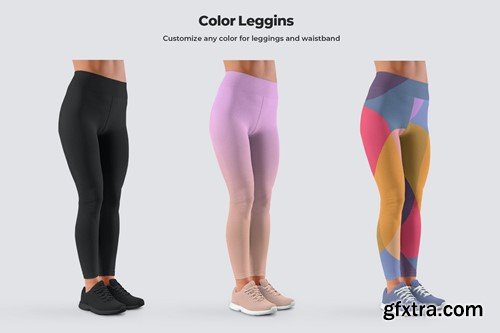 Mockups Women Leggins DM3MBP7