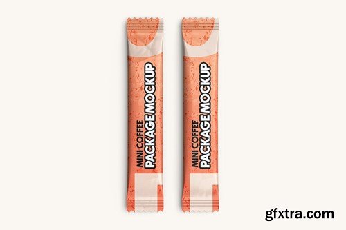 Matte Coffee Stick Sachet Mockup XT8B7PT