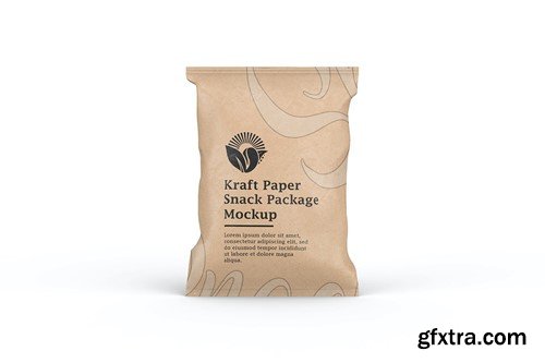 Paper Snack Packaging Mockup NNJVCKF