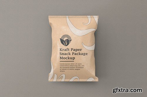 Paper Snack Packaging Mockup NNJVCKF