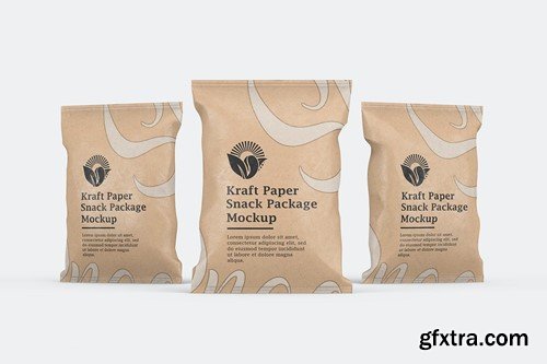 Paper Snack Packaging Mockup NNJVCKF