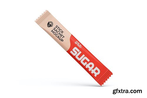 White Sugar Stick Mockup A9KZPFN