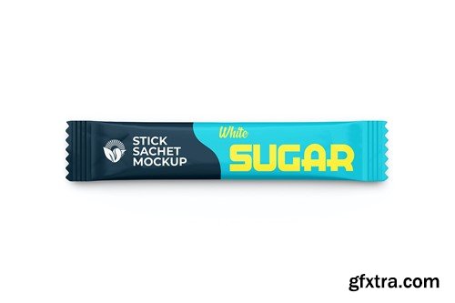 White Sugar Stick Mockup A9KZPFN