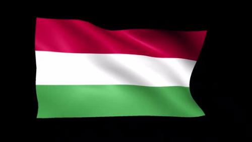 Videohive - Hungary Flag - 48065203 - 48065203