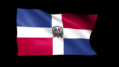 Videohive - Dominican Republic Flag - 48065208 - 48065208