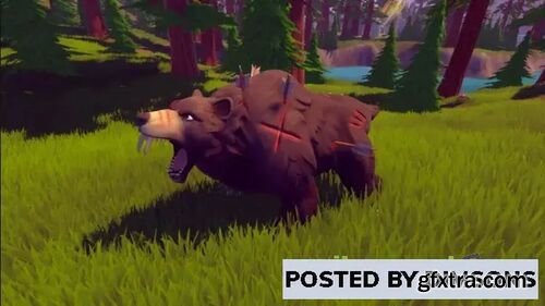 Stylized Bear Boss - Forest Animal (UE) v4.27+