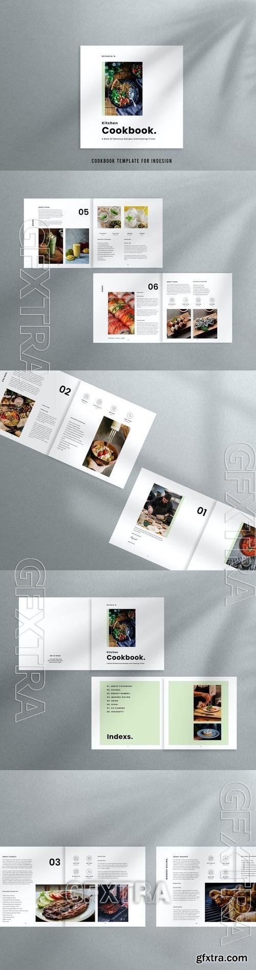 Square Cookbook Template PJTBRTU