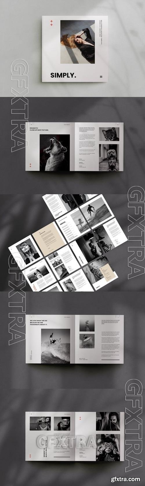 Simply Magazine Template X2YTMZ9