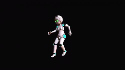 Videohive - Little Robot Dance - 48067359 - 48067359