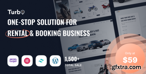 Themeforest - Turbo - WooCommerce Rental &amp; Booking Theme 17156768 v10.0.8 - Nulled