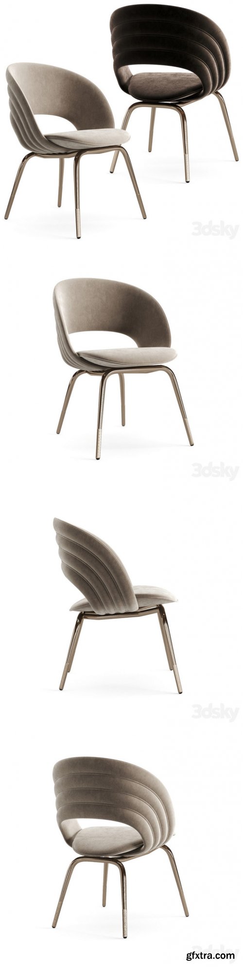 Visionnaire Dining Chair Kylo