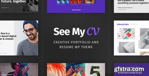 Themeforest - See My CV - Resume &amp; vCard WordPress Theme 20032685 v1.1.6 - Nulled