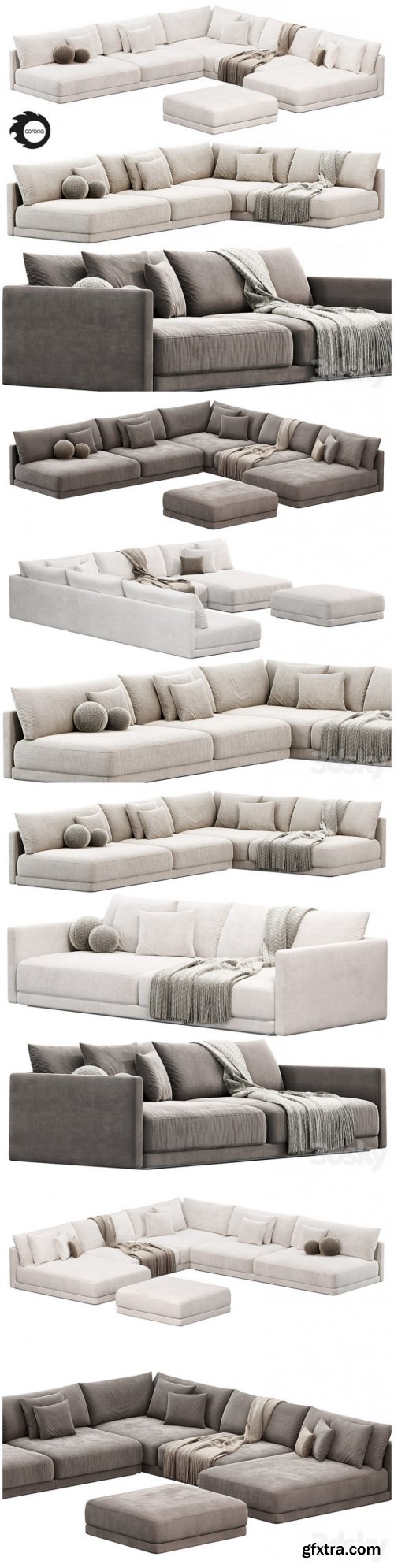 KATARINA Modular System Sofa By Blanche, sofas