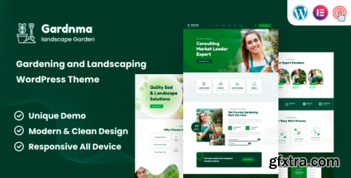 Themeforest - Gardnma - Gardening and Landscaping WordPress Theme 45362758 v1.0 - Nulled