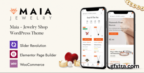 Themeforest - Maia - Jewelry Shop WordPress Theme 36247761 v1.0.13 - Nulled