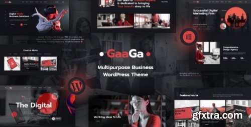 Themeforest - Gaaga - Creative Agency Theme 46468989 v1.0.4 - Nulled