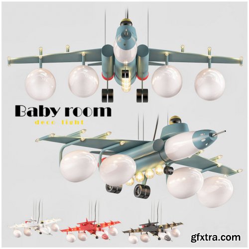 Baby room deco light