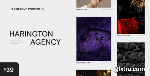 Themeforest - Harington - Creative Portfolio Theme 42929633 v1.9.1 - Nulled