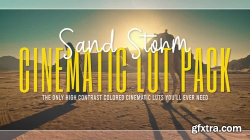 Sand Storm LUTs After Effects Preset