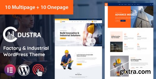 Themeforest - Dustra Factory Industrial WordPress 34885481 v1.5.7 - Nulled