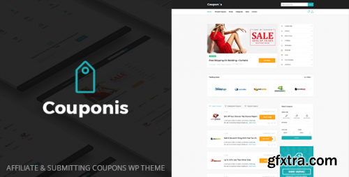 Themeforest - Couponis - Affiliate &amp; Submitting Coupons WordPress Theme 20506148 v3.1.8 - Nulled