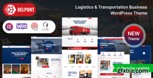 Themeforest - Delport - Logistics &amp; Transportation Business WordPress Theme + RTL 40871777 v1.0.9 - Nulled