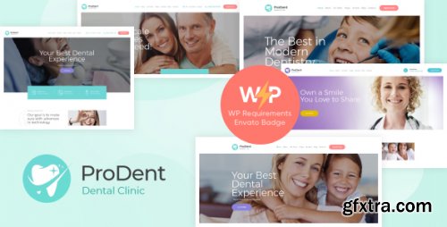 Themeforest - ProDent | Dental Clinic &amp; Healthcare Doctor WordPress Theme + Elementor + RTL 20830780 v1.5.9 - Nulled