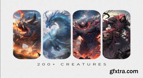 Unreal Engine Marketplace - Cinematic TCG Creature Cards Collection (5.2)