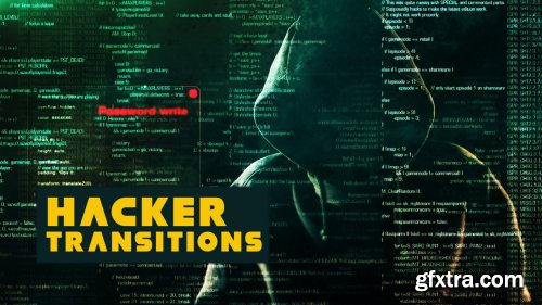 Hacker Transitions (Premiere Pro Presets)