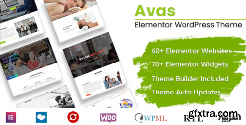 Themeforest - Avas - Elementor WordPress Theme 19775390 v6.4.1 - Nulled