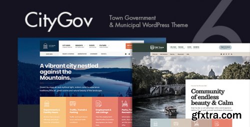 Themeforest - CityGov - City Government &amp; Municipal WordPress Theme 22894362 v6.2 - Nulled
