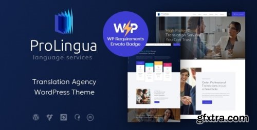 Themeforest - ProLingua | Translation Bureau &amp; Interpreting Services WordPress Theme 20979888 v1.1.7 - Nulled