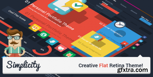 Themeforest - Simplicity - Creative Flat Retina Theme 5477244 v2.2 - Nulled