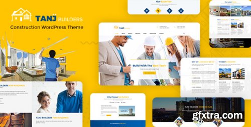 Themeforest - Tanj  - Construction 21521807 v2.6 - Nulled