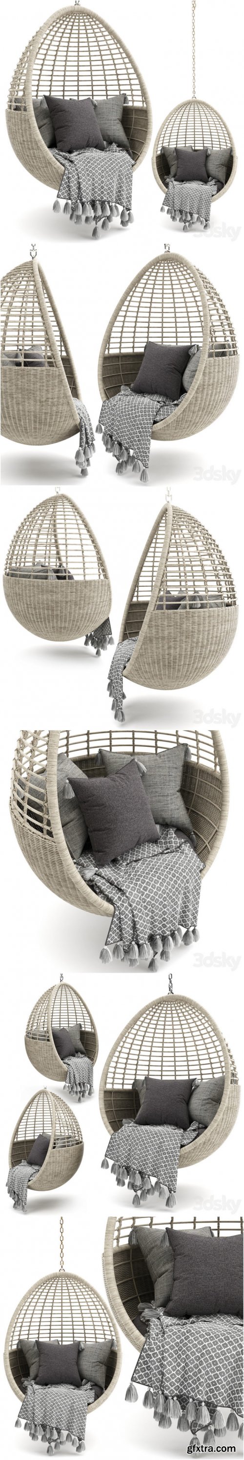 POD HANGING OUTDOO CHAIR 