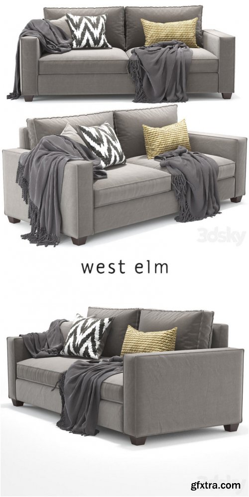 West elm Sofa 01