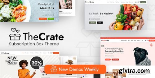 Themeforest - TheCrate - WooCommerce Subscription Box Theme 34419042 v1.5 - Nulled