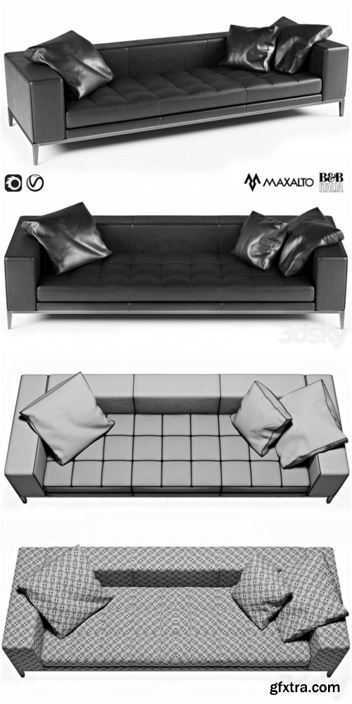 Sofa B & B Italia Maxalto Simplex 