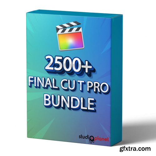 StudioPlanet 2500+ Final Cut Pro Bundle