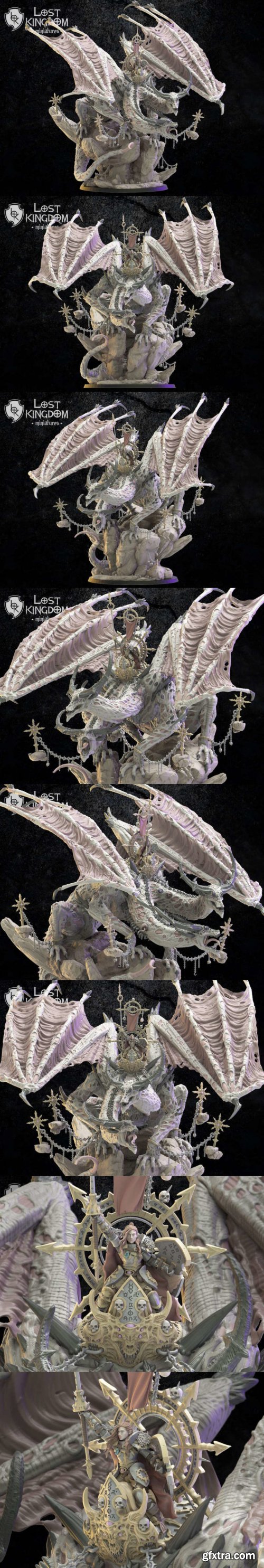 Owoyd the Unstoppable Gibraela the Mistress of Chaos – 3D Print Model